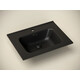УМЫВАЛЬНИК НАКЛАДНОЙ ПРЯМОУГОЛЬНЫЙ ЧЕРНЫЙ МАТОВЫЙ CERAMICA NOVA ELEMENT 610*465*180ММ