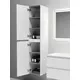 ШКАФ-ПЕНАЛ SANCOS SNOB T ПОДВЕСНОЙ BIANCO, 350Х350Х1650 ММ, АРТ. PSNT35W