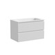 ТУМБА ПОДВЕСНАЯ SANCOS SNOB T 790Х445Х500, C ДВУМЯ ЯЩИКАМИ ОСНАЩЕННЫМИ ДОВОДЧИКАМИ, BIANCO, АРТ.SNT80W