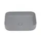 РАКОВИНА НАКЛАДНАЯ ABBER RECHTECK AC2202MG СЕРАЯ МАТОВАЯ