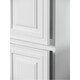 ШКАФ-ПЕНАЛ SANCOS VERY ПОДВЕСНОЙ ЛЕВЫЙ, BIANCO, 350Х300Х1600 ММ