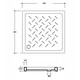 ПОДДОН ДЛЯ ДУША КВАДРАТНЫЙ КЕРАМИЧЕСКИЙ RGW CR