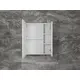 ЗЕРКАЛЬНЫЙ ШКАФ STYLE LINE «СТОКГОЛЬМ» 60 СМ БЕЛЫЙ РИФЛЕНЫЙ СОФТ