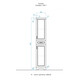 КОЛОННА STYLE LINE ОЛЕАНДР-2 БЕЛЫЙ