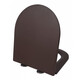 КРЫШКА - СИДЕНЬЕ  AZALEA/CLAVEL КОФЕ МАТОВЫЙ (АРТ.0660)