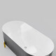 АКРИЛОВАЯ ВАННА BLACK & WHITE SB310GREY АКРИЛОВАЯ ВАННА BLACK & WHITE SB310GREY