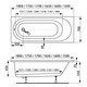 ВАННА АКРИЛОВАЯ VAGNERPLAST KASANDRA 165X70