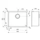 КУХОННАЯ МОЙКА REGINOX MIAMI 50X40 COOPER