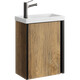 AQWELLA "URBAN" ТУМБА ПОД УМЫВАЛЬНИК, ЦВЕТ ДУБ БАЛТИЙСКИЙ, URB0145DB