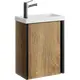 AQWELLA "URBAN" ТУМБА ПОД УМЫВАЛЬНИК, ЦВЕТ ДУБ БАЛТИЙСКИЙ, URB0145DB