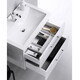 AQWELLA "МАНЧЕСТЕР" ТУМБА ПОД УМЫВАЛЬНИК ПОДВЕСНАЯ, ЦВЕТ БЕЛЫЙ, MAN01072