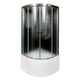 ДУШЕВАЯ КАБИНА AVACAN B90S C ЭЛЕКТРИКОЙ BLACK