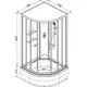 ДУШЕВАЯ КАБИНА AVACAN EM2790 N С ГИДРОМАССАЖЕМ
