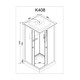 ДУШЕВАЯ КАБИНА AVACAN K408S С ЭЛЕКТРИКОЙ ДУШЕВАЯ КАБИНА AVACAN K408S С ЭЛЕКТРИКОЙ