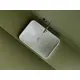 УМЫВАЛЬНИК ПРЯМОУГОЛЬНЫЙ ВСТРАИВАЕМЫЙ СВЕРХУ В СТОЛЕШНИЦУ CERAMICA NOVA ELEMENT 605X415X185 ММ