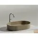 УМЫВАЛЬНИК ЧАША НАКЛАДНАЯ ОВАЛЬНАЯ CERAMICA NOVA ELEMENT 608X385X122 ММ, КАПУЧИНО МАТОВЫЙ