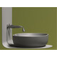 УМЫВАЛЬНИК ЧАША НАКЛАДНАЯ ОВАЛЬНАЯ CERAMICA NOVA ELEMENT 600X415X135 ММ, АНТРАЦИТ МАТОВЫЙ
