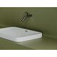УМЫВАЛЬНИК ПРЯМОУГОЛЬНЫЙ ВСТРАИВАЕМЫЙ СВЕРХУ В СТОЛЕШНИЦУ CERAMICA NOVA ELEMENT 605X415X185 ММ