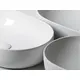 УМЫВАЛЬНИК ЧАША НАКЛАДНАЯ ОВАЛЬНАЯ CERAMICA NOVA ELEMENT 600X415X135 ММ