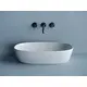 УМЫВАЛЬНИК ЧАША НАКЛАДНАЯ ОВАЛЬНАЯ CERAMICA NOVA ELEMENT 600X380X140 ММ