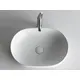 УМЫВАЛЬНИК ЧАША НАКЛАДНАЯ ОВАЛЬНАЯ CERAMICA NOVA ELEMENT 600X415X135 ММ
