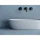 УМЫВАЛЬНИК ЧАША НАКЛАДНАЯ ОВАЛЬНАЯ CERAMICA NOVA ELEMENT 600X380X140 ММ