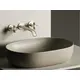 УМЫВАЛЬНИК ЧАША НАКЛАДНАЯ ОВАЛЬНАЯ CERAMICA NOVA ELEMENT 600X415X135 ММ, КАПУЧИНО МАТОВЫЙ