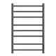 ПОЛОТЕНЦЕСУШИТЕЛЬ ЭЛЕКТРИЧЕСКИЙ POINT АВРОРА PN10858GR П8 500X800 ДИММЕР СПРАВА, ГРАФИТ ПРЕМИУМ