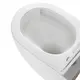 УНИТАЗ ПОДВЕСНОЙ POINT САТУРН БЕЗОБОДКОВЫЙ, БЕЛЫЙ, СИДЕНЬЕ ДЮРОПЛАСТ МИКРОЛИФТ БЫСТРОСЪЕМНОЕ