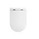 УНИТАЗ ПОДВЕСНОЙ POINT ОМЕГА БЕЗОБОДКОВЫЙ, БЕЛЫЙ, СИДЕНЬЕ ДЮРОПЛАСТ МИКРОЛИФТ БЫСТРОСЪЕМНОЕ