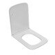 КРЫШКА-СИДЕНЬЕ POINT НИКА PN46082, ДЮРОПЛАСТ, МИКРОЛИФТ ДЛЯ УНИТАЗА, БЕЛАЯ