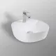 РАКОВИНА НАКЛАДНАЯ BOND S01-410 41*41*11,5СМ БЕЛАЯ С ОТВЕРСТИЕМ ПОД СМЕСИТЕЛЬ