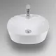 РАКОВИНА НАКЛАДНАЯ BOND S01-410 41*41*11,5СМ БЕЛАЯ С ОТВЕРСТИЕМ ПОД СМЕСИТЕЛЬ