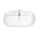 РАКОВИНА НАКЛАДНАЯ ОВАЛЬНАЯ BOND S01-800 80*40*14СМ БЕЛАЯ С ОТВЕРСТИЕМ ПОД СМЕСИТЕЛЬ
