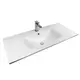 РАКОВИНА ВСТРАИВАЕМАЯ ПРЯМОУГОЛЬНАЯ BOND S05-1000 100*46*17СМ БЕЛАЯ С ПЕРЕЛИВОМ