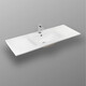 РАКОВИНА ВСТРАИВАЕМАЯ ПРЯМОУГОЛЬНАЯ BOND S05-1200 120*46*17СМ БЕЛАЯ С ПЕРЕЛИВОМ