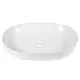 РАКОВИНА НАКЛАДНАЯ ПРЯМОУГОЛЬНО-ОВАЛЬНАЯ BOND S51-600 60*40*13,5СМ БЕЛАЯ