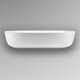 РАКОВИНА НАКЛАДНАЯ ПРЯМОУГОЛЬНО-ОВАЛЬНАЯ BOND S51-600 60*40*13,5СМ БЕЛАЯ