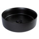 РАКОВИНА НАКЛАДНАЯ КРУГЛАЯ BOND S53-398 39*39*15СМ ЧЕРНАЯ