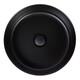 РАКОВИНА НАКЛАДНАЯ КРУГЛАЯ BOND S53-398 39*39*15СМ ЧЕРНАЯ