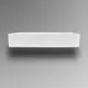 РАКОВИНА НАКЛАДНАЯ ПРЯМОУГОЛЬНАЯ BOND S54-620 62*36*11СМ БЕЛАЯ