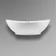 РАКОВИНА НАКЛАДНАЯ ОВАЛЬНАЯ BOND S55-590 59*38*19СМ БЕЛАЯ