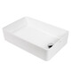 РАКОВИНА НАКЛАДНАЯ ПРЯМОУГОЛЬНАЯ BOND S67-500 51,5*33,5*11,5СМ БЕЛАЯ