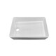 РАКОВИНА НАКЛАДНАЯ ПРЯМОУГОЛЬНАЯ BOND S67-500 51,5*33,5*11,5СМ БЕЛАЯ