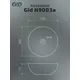 КЕРАМИЧЕСКАЯ РАКОВИНА GID N9003A