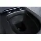 БЕЗОБОДКОВЫЙ ПОДВЕСНОЙ УНИТАЗ GID TR2130BM ЧЕРНЫЙ МАТОВЫЙ С ПРОЧНОЙ КРЫШКОЙ-МИКРОЛИФТ ИЗ ДЮРОПЛАСТА
