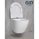 БЕЗОБОДКОВЫЙ ПОДВЕСНОЙ УНИТАЗ GID TR2198 С ПРОЧНОЙ КРЫШКОЙ-МИКРОЛИФТ ИЗ ДЮРОПЛАСТА