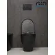 ПРИСТАВНОЙ УНИТАЗ GID TRS-263BM ЧЕРНЫЙ МАТОВЫЙ БЕЗОБОДКОВЫЙ