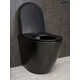 ПРИСТАВНОЙ УНИТАЗ GID TRS-269BM ЧЕРНЫЙ МАТОВЫЙ БЕЗОБОДКОВЫЙ