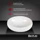 РАКОВИНА НАКЛАДНАЯ ОВАЛЬНАЯ BOND S58-490 49*35*14,5СМ БЕЛАЯ